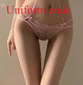 Women's Layered Lingerie Set - Hollow Out Lace Halter Bra with Bow Worn Outer Top with Inner Red Lace Up Underwire Set MOYISU