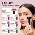 Face EMS Face Lifting Device 7 Color Light Facial Wand Eye Face Massager Skin Tightening Anti Wrinkle Skin Care Beauty Tool