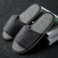 1Pair Travel Spa Hotel Non-slip Slippers Men Women Cotton Linen Flip Flop Shoes Slippers Full/Half Inclusive Guest Slippers Shoe