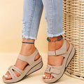 2025 New Sandals Shoes Women Soft Women's Sandals Slip on Open Toe Walking Shoes Slipper Party Footwear Female Zapatillas