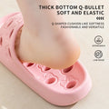 Quick Drying Drainage Bathroom Slippers Women Men EVA Soft Sole Hollow Shower Slides Non-Slip Silent Home Sandals Couple Shoes