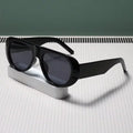 New Vintage Oversized Oval Sunglasses Women Men Fashion Brand Designer Gradient Sun Glasses Ladies Trendy Sexy Shades UV400