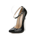 2025 Fashion Thin High Heels 16cm Pumps Shoes Woman Emerald Women's Heels Shoes Party Office Wedding Shoes Large Size 45 46