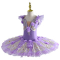 Dress Children Professional Ballet Tutu For Kids Girls Red Swan Lake Ballet Dance Clothes Adult Pancake Ballerina Figure Skating Dress