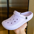 2025 Summer Women Slippers Classic Female Clogs Nursing Sandals Non-Slip Home Slides Soft EVA Garden Shoes Beach Slides