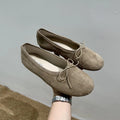 Fashion Butterfly-Knot Shallow Ladies Flat With Shoes Ballet Flats Female New In Autumn Spring Round Toe Women Slip On Shoes