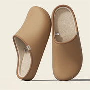 Lightweight Waterproof Warm Home Mules Shoes Women Plush Size 45 Non Slip Plush House Slippers Indoor Outdoor Soft Sole Shoes