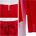 Brand New Boho Vintage Women Pleated Maxi Skirts High Waist Bandage Bownot Party Candy Color Ladies Elegant Pleated Maxi Skirt