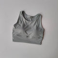 Women One Piece Sports Vest High Stretch Shaping Shockproof Sports Bra Daily Training Yoga Fitness Outer Wear Top