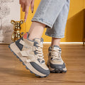 Women's Sports Shoes Tennis Thick-soled Plus Velvet Warm Winter New Fashion Running And Heightening Sports Shoes