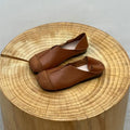Women's Shoes  Vintage Round Toe Ballet Women's Flats Retro Soft Pu  Loafers Woman Casual Slip on Moccasion Shoes