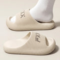 Women Men Slippers Thick Soft Sole Non-Slip Cloud Slides Quick Drying Super Soft Bathroom Home Sandals Indoor Outdoor Shoes