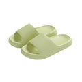 Unisex Bathroom Slippers Cloud Cushion Slides Summer Flat Sandals Thick Platform Shoes Man Indoor Non-Slip Couple Flip Flops