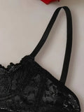 Women's Soft Sheer Lace Quarter Cup Bra Underwire Push Up Sexy Lingerie Open Bust Breathable Skin-Friendly Comfort Brassiere