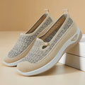 Women's 2026 Summer Casual Flat Women's Shoes with Soft Bottom Lightweight and Breathable Single Shoes