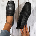 Spring and Autumn Hot Selling Round Head Comfortable Flat Bottom Single Shoes Fashion New Anti Slip Casual Women's Shoes