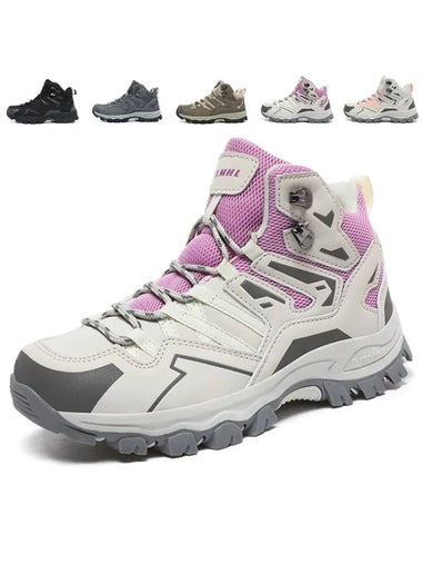 Women Boots Boots 2024 Men's Hiking Shoes Unisex Waterproof Hiking Boots Women Breathable Mountain Climbing Shoes Comfortably Outdoor Boots Woman