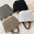 Fashion Canvas Women Tote Bag Large Capacity Japanese-style Shoulder Handbags Portable Small Shopping Bag Student Carrying Bag