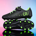 New Children Football Boots Outdoor Trainers Soccer Shoes for Kids Boys Girls Hook Loop Football Cleats Futsal Sneakers 28-39