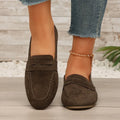 Spring Autumn Retro Style Soft Soled Women's Flats and Loafers 2026 Fashion Simple Round Toe Casual Women Shoes Сабо Женские