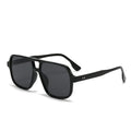 New Fashion Large Frame Double Beam Sunglasses Sunshade Glasses for Fashion Party outings Square Multicolor Fashion Sun Glasses