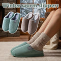 Winter Warm Slippers Plush Corduroy House Slippers Non Slip Indoor Home Cotton Shoes for Women Men Autumn Winter Couples