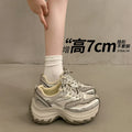 2026 Platform Sneakers for Women Casual Non Slip Thick Sole Sports Shoes Woman Comfortable Casual Sports Shoes Zapatos Mujer