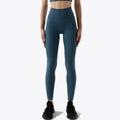 SOISOU Nylon Yoga Pants Gym Leggings Women Girl Fitness Soft Tights High Waist Elastic Breathable No T Line Sports Pants