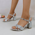 Women High Heels Sandals 2026 New Casual Elegant Luxury Shoes for Women Peep Toe Fashion Brand Women Sandals Zapatos De Mujer