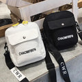 Women Shoulder Bag Fashion Pure Color Casual Tote Outdoor Bag Canvas Handbag Zipper Messenger Messenger Bags Sac Main Femme