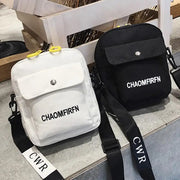 Women Shoulder Bag Fashion Pure Color Casual Tote Outdoor Bag Canvas Handbag Zipper Messenger Messenger Bags Sac Main Femme