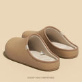 Lightweight Waterproof Warm Home Mules Shoes Women Plush Size 45 Non Slip Plush House Slippers Indoor Outdoor Soft Sole Shoes