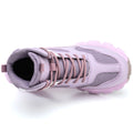 Lightweight Steel Toe Shoes for Women Slip Resistant High Top Work Boots Anti-Puncture Indestructible Shoes Casual Walking Shoes