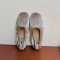 Women Ballet Flats Soft Fashion Silk Ballet Flats Shoes For Women Spring Casual Female Slip On Footwear Butterfly-Knot Ladies Flat Shoes