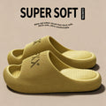 Women Men Slippers Thick Soft Sole Non-Slip Cloud Slides Quick Drying Super Soft Bathroom Home Sandals Indoor Outdoor Shoes