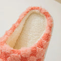 Autumn and Winter Women's Cotton Slippers - Cozy Couple's Non-Slip House Shoes, Thick Sole Wool Indoor Slippers for Men & Women