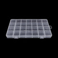 28Grids Transparent Organizer Box Plastic Square Organizers Storage Boxes For Home Makeup Jewelry Accessories Organizer