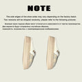 Women's Winter Warm Fur Slippers Stripe House Non Slip Shoes Comfort Flat Heel Home Indoor Bedroom Casual Plush Men Slippers