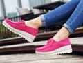 New Spring Women Flats Shoes Woman Platform Flats Sneakers Women Suede Ladies Tenis Loafers Moccasins Casual Fringe bow Shoes