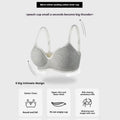 Women Lingerie FINETOO Women Underwear Small Chest Sexy Push Up Lingerie Seamless Bra for Women Comfortable Everyday Bra Thick Bralette 32-38AB