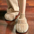 Cute Cat Paw Fluffy Slippers Winter Warm Plush House Slippers Non Slip Indoor Home Footwear Lovely Girls Cozy Shoes