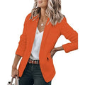 2026 Women's Long Sleeve Blazer Jacket Oversized Ladies Workwear Blazer Suits Slim Fit Single-breasted Cardigan Blazer Coats 5XL