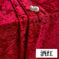 Pajamas Velvet Fabric Elastic Gloss Velvet Fabric By The Meter for Clothing Pajamas Dress Skirt Sofa Throw Pillow Tablecloth DIY Sewing Velour Cloth