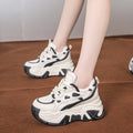 Autumn Fashion Sneakers For Women Platform Chunky Casual Shoes High Quality Woman Tenis Female Walking Trainers 8CM Thick Sole