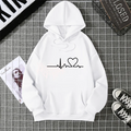 2025 Winter New Women's Hoodie High Street Unisex Style Double Pockets Sweatshirts Outerwear Plus-Size Women's Clothing CYXX247