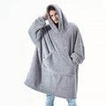 10 Colors Fleece Unisex Loose Hooded Coats Autumn Winter Add Velvet Lover Men And Women Pullover Sweatshirt FYY-9008