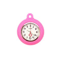 Nurse Doctor Unisex Colourful Silicone Pocket Watches Clock Head Face Parts For Badge Reel Keychains Lanyards Key Rings Rope