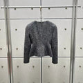 Women's Tweed Blazer, Round-Neck Long-Sleeve Fitted Jacket, High-Quality Versatile Suit, 2026, New Arrival, Y2K, Mini Skirt Set