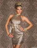 Women Sequin Halter Dress Party Dresses Vestidos Female Clothing Summer Dresses 2025 Dress in Liquidation