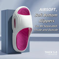 Trendy Comfort Slippers Outdoor Thick Sole Anti-slip Slippers Perfect for Beach or Home Can Be Separated Inside and Outside